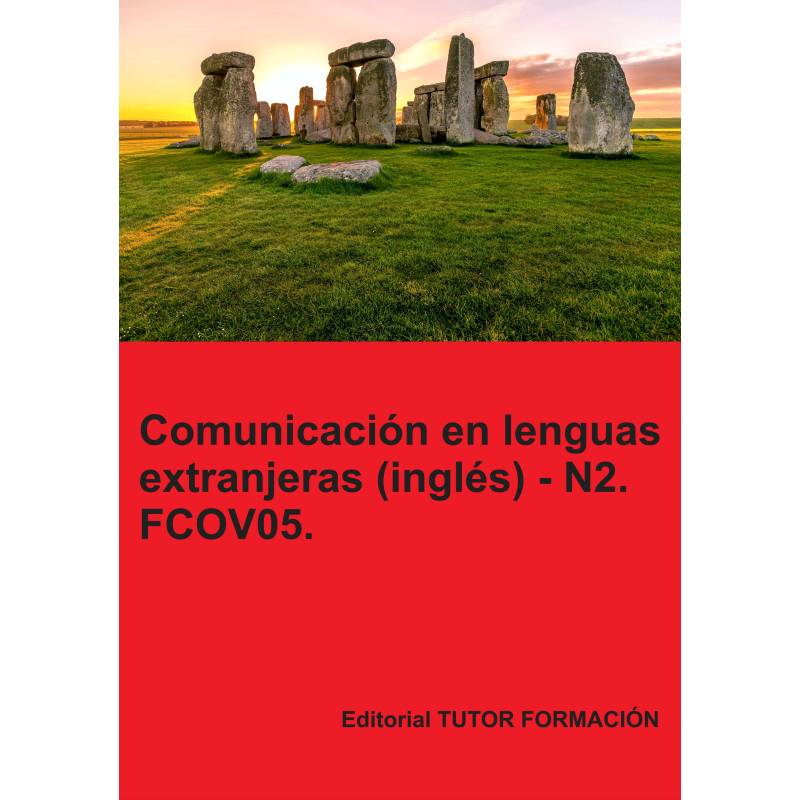 Comunicación en lenguas extranjeras (inglés) – N2. FCOV05.